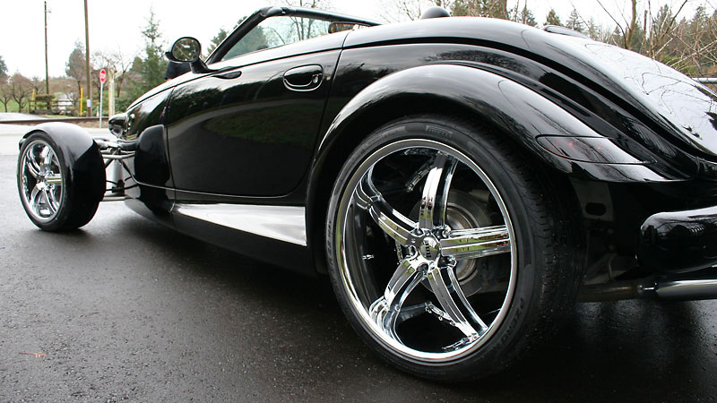 2001 PLYMOUTH PROWLER ((WHITE)) 1 OF 1 LIKE THIS IN THE WORLD